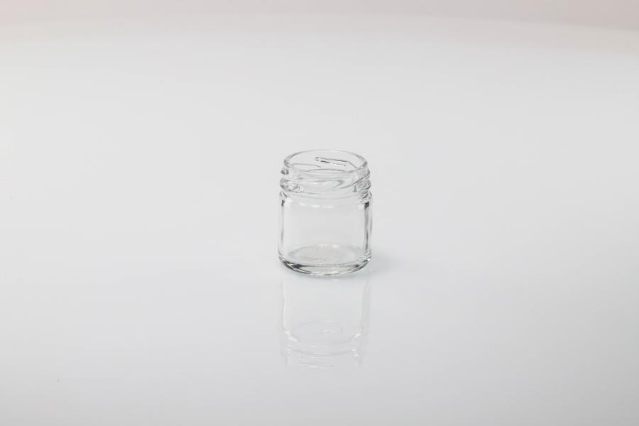 Petit pot en verre moderne de 40 mL
