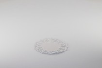 Papier chiffon pour bocaux en blanc 114 mm - 100 pcs