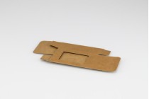 Verpackung für Seifen Kraftpapier mit 80x55x3 mm Fenster - 50 Stück