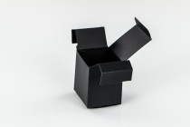 Papierschachtel 50x58x62 schwarz - 50 Stk