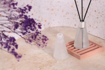 Glass bottle 30 ml in conical shape suitable for reed diffuser
