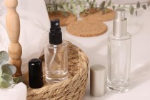 Γυάλινο μπουκάλι 30 ml διάφανο με στόμιο 18/415