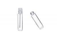 1ml glass perfume sampler vial