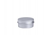 Pot en aluminium pour crème de 15ml - 12 pcs