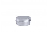 Pot en aluminium pour crème de 15ml - 12 pcs