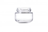 Mini glass jar - 65 ml - for creams *