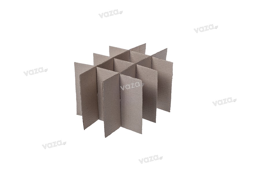 Cardboard divider for cardboards white 3-ply, 12 bottles of 700ml or 750ml