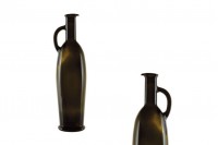 Antique 500ml olive oil jug with handle