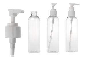 PET-Flasche 200ml mit Pumpe für Schampoo in einer Packung mit 12 Stücken-εικόνα_σύνθεση