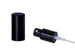 Spruzzatore in alluminio 18/415 in colore nero lucido-εικόνα_προϊοντική