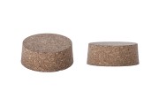 Wide natural conical Cork for jars 30x80/75 mm