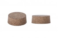 Wide natural conical Cork for jars 30x80/75 mm