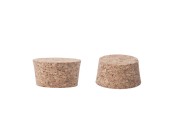 Wide natural conical Cork for jars 30x35/18 mm