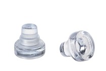 Tappo di vetro con diametro di F 21.5 e testa alta.-immagine_prodotto