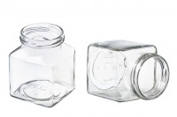 314 ml square jar 63TO (deep) finish, for jars, etc.  - 20 pcs