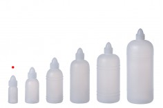 Plastic 15ml holy water bottle with cross design