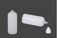 Flacon en plastique pour acétone de 500 ml