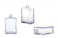 Sticlă de parfum, pătrată, plată 100 ml 30/100 (18/415)