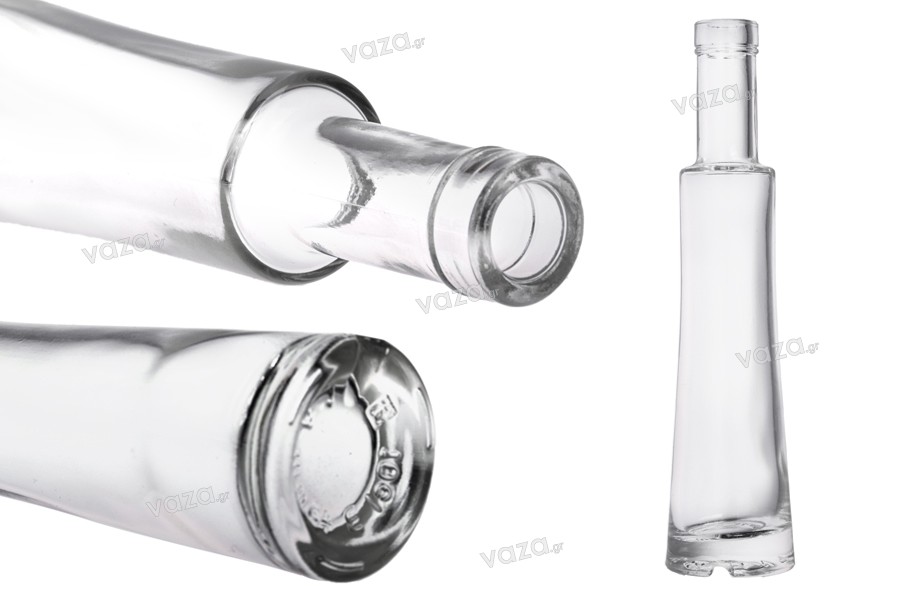 Elegant 100ml glass bottle