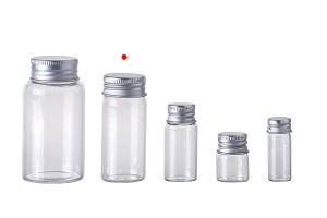 Mini Flasche mit Aluminium Deckel 30ml in einer Packung mit 12 Stücken-4