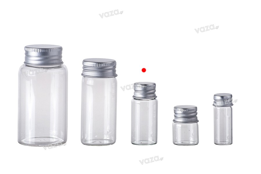 10 Stück Klare Mini GlasFlasche Tropfen Behälter für