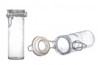 Glass jar 120 ml with airtight sealing