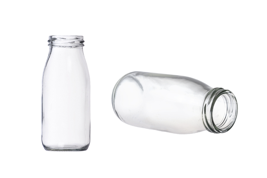 30pcs mini bouteille en verre transparent de bricolage de de avec
