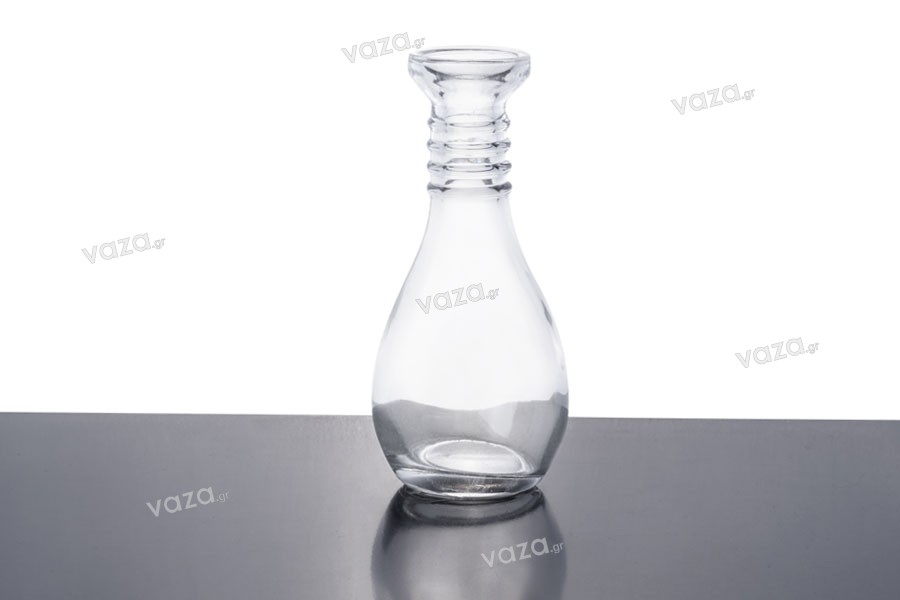100ml lamp bulb shape glass bottle