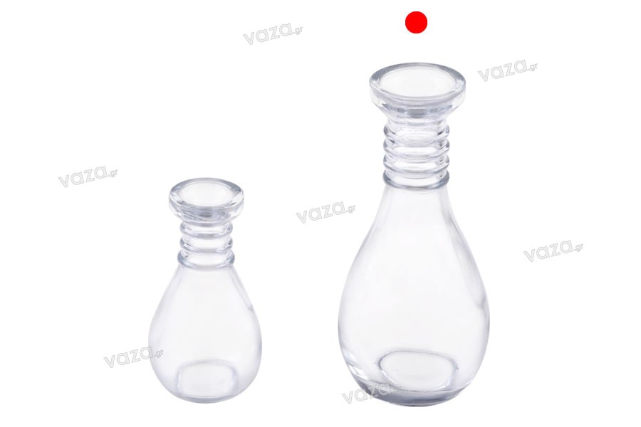 100ml lamp bulb shape glass bottle