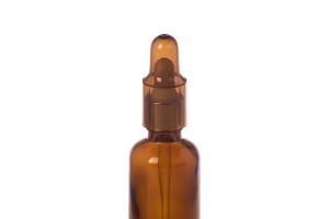 Tappo/coperchio per la pipetta in plastica in 4 colori: marrone, blu, verde e trasparente (per contagocce con tappo in alluminio)-imazh_grup