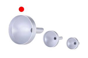 Aluminium Trichter Mat -Durchmesser 44mm (Endung 10mm)-6