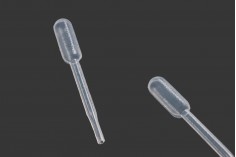 0,3ml disposable plastic transfer pasteur pipette  - available in a package with 100 pieces