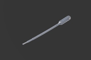 Compte-gouttes en plastique de 1 ml avec graduation - Lot de 100 pièces-1