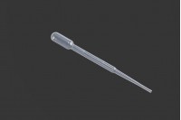 2 ml disposable graduated plastic transfer pasteur pipette  - available in a package with 100 pieces