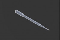 3 ml disposable graduated plastic transfer pasteur pipette  - available in a package with 100 pieces