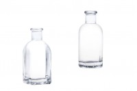 Viereckige Glasflasche 100 ml