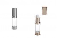 Tubo airless in acrilico per crema da 5 ml.