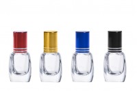 Roll-on 4ml με ΜΑΤ αλουμινένιο καπάκι και γυάλινη μπίλια