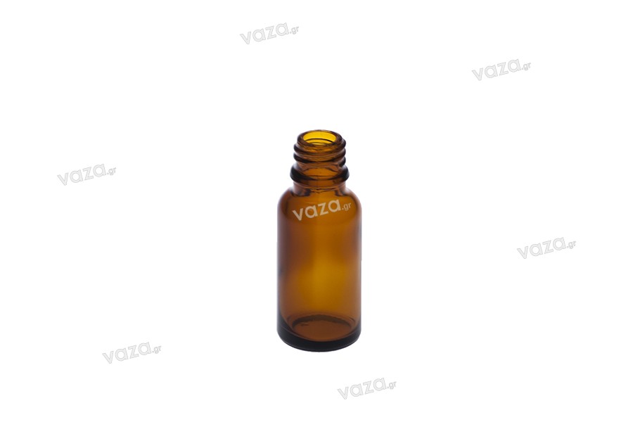 Bottiglie per olio porzione 20 ml di vetro ambrato