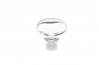 Glass lid oval-level f 19.5