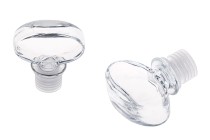 Glass lid oval-level f 19.5