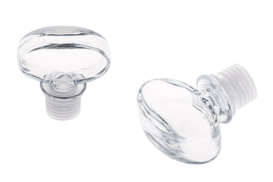 Glass lid oval-level f 19.5