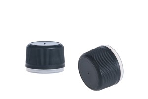 Bouchon en plastique noir avec sécurité PP24 - 20 pcs-εικόνα_διαστάσεις