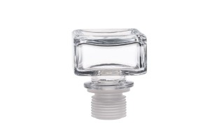 Viereckiger Glaskorken F25-1
