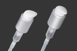 Cream pump 24/410 with silver base-4