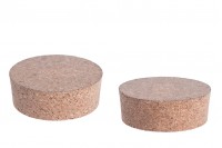 Wide natural conical Cork for jars 30x90/85 mm