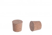 Φυσικός κωνικός φελλός με διαστάσεις 30x35/30 mm - για στόμιο Τ.Ο. 43