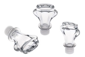 Bouchon en verre F 25 en forme d’orchidée-εικόνα_διαστάσεις