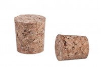Cork natural cone with dimension 32x32/27 mm - 29 f