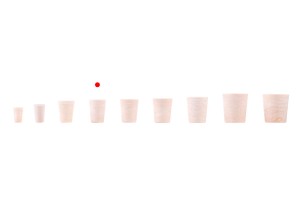 Liège conique en silicone aux dimensions 26 x 19/14,6 mm - pour F 16-5